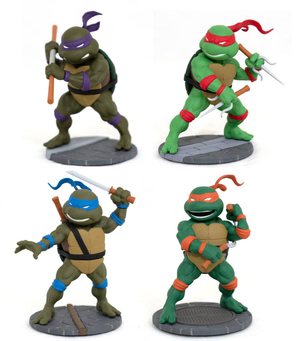Teenage Mutant Ninja Turtles D-Formz Minifiguren 4er-Pack SDCC 2023 Exclusive