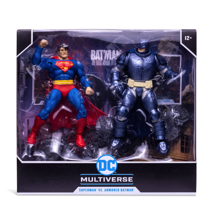 DC Actionfiguren Collector Multipack Superman vs. Armored Batman 18 cm – Bild 9