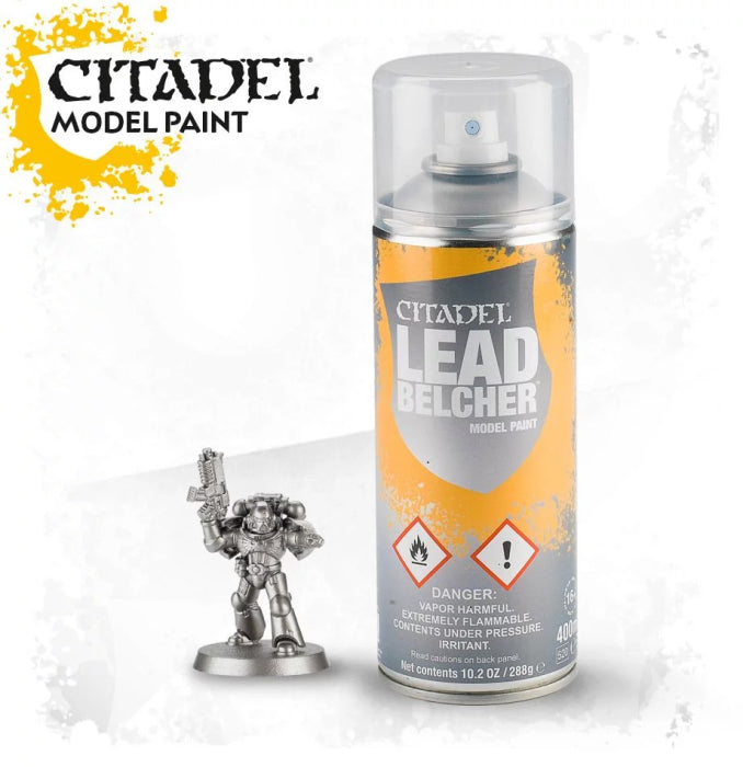 Warhammer Paints® - Spray: Leadbelcher