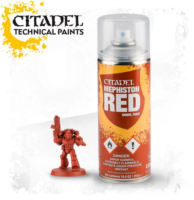 Warhammer Paints® - Spray: Mephiston Red