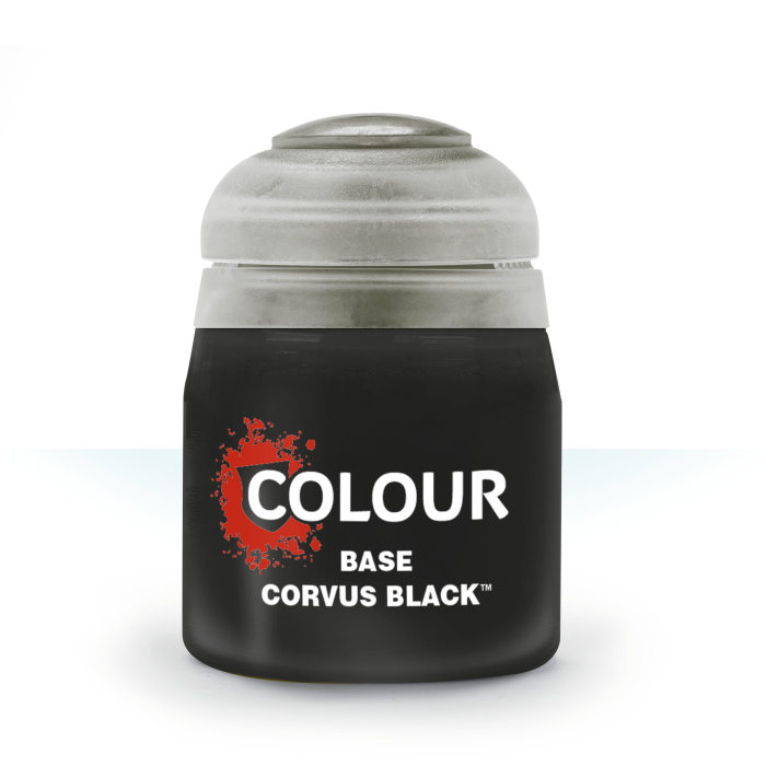 Warhammer Paints® - Base: Corvus Black
