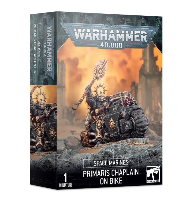 Warhammer 40,000 – Space Marines: Chaplain on Bike (48-31)