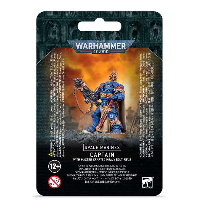 Warhammer 40,000 – Space Marines: Captain with Master-Crafted Bolt Rifle (48-48)