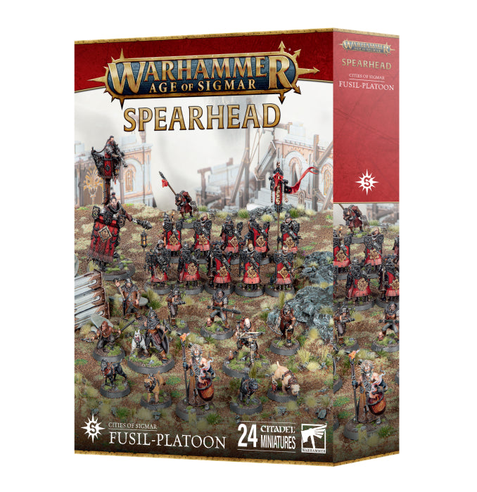 Warhammer®-Age of Sigmar: Spearhead - Cities of Sigmar - Fusil-Platoon
