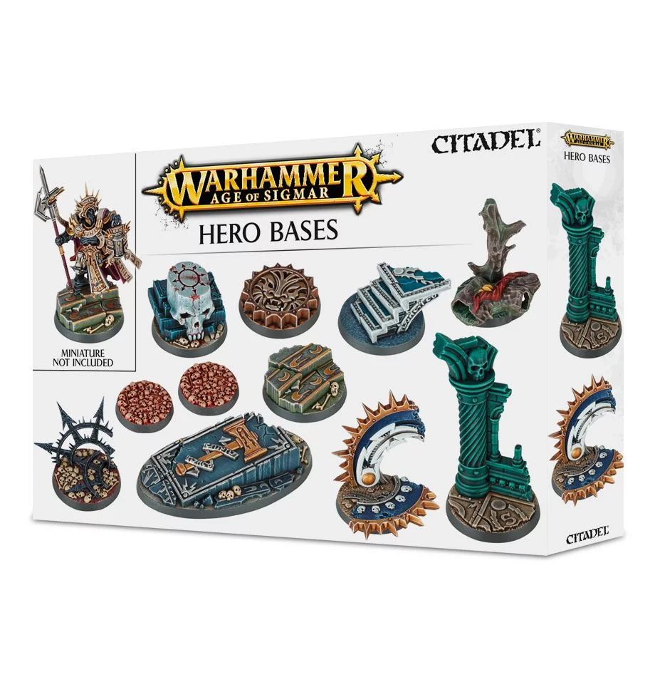 Warhammer Age of Sigmar – Hero Bases (64-02)