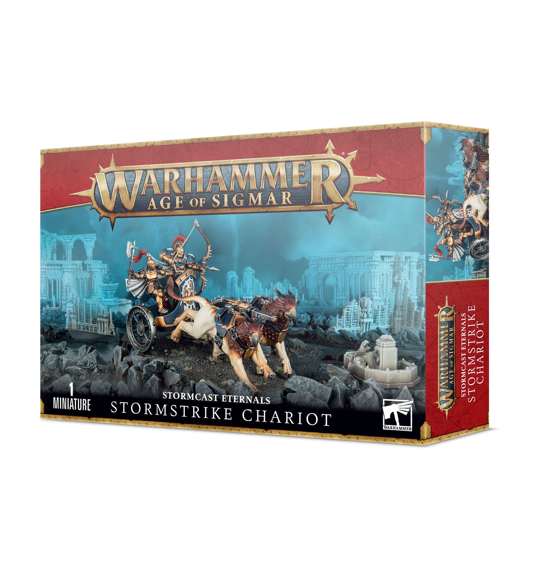 Warhammer Age of Sigmar: Stormcast Eternals – Stormstrike Chariot (96-48)