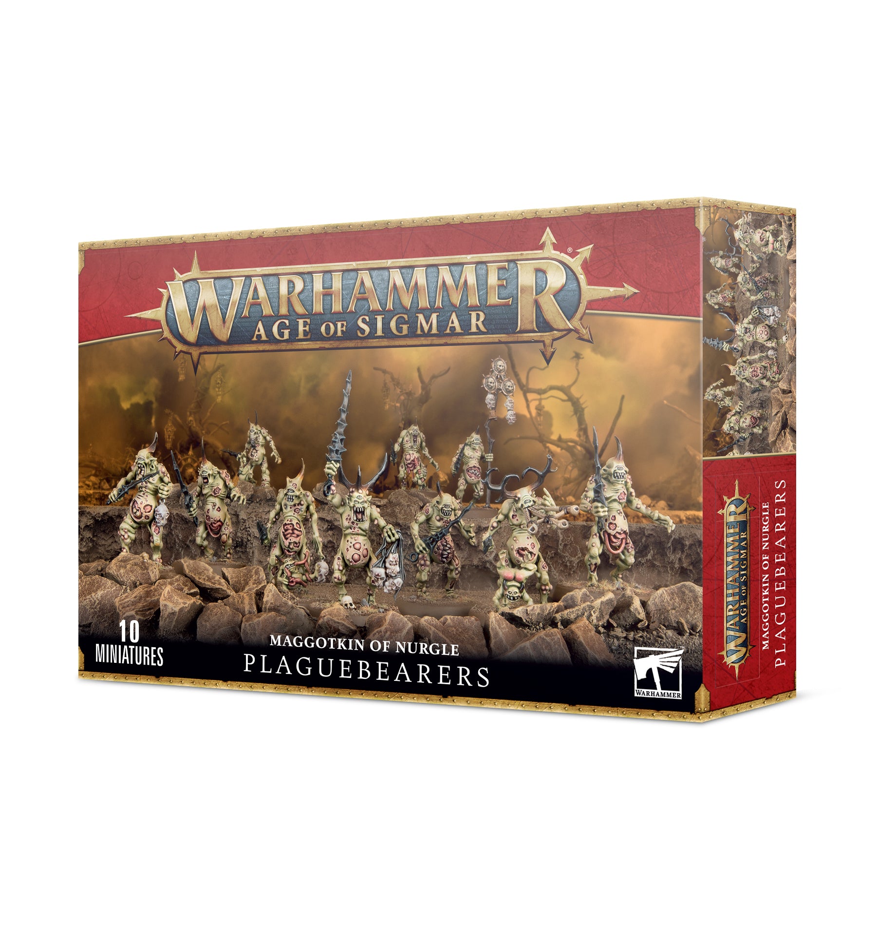Warhammer Age of Sigmar – Maggotkin of Nurgle: Plaguebearers (97-10)