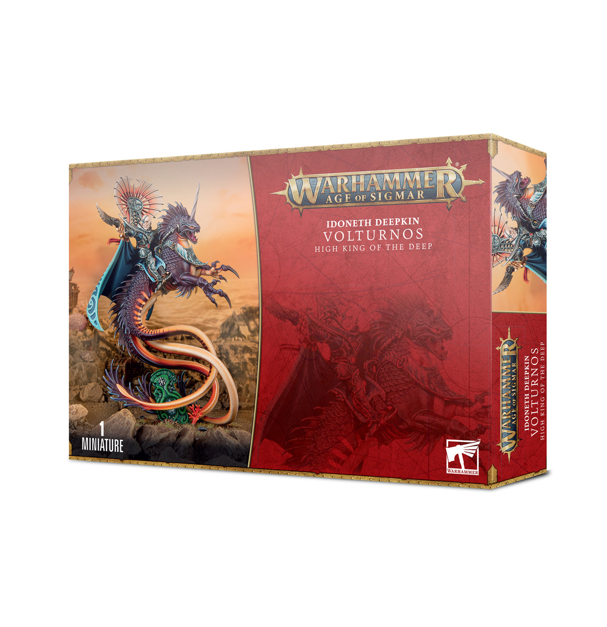 Warhammer Age of Sigmar – Idoneth Deepkin: Volturnos, High King of the Deep (87-28)