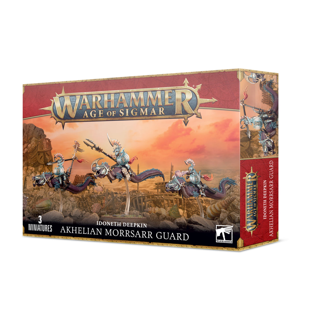 Warhammer Age of Sigmar – Idoneth Deepkin: Akhelian Morrsarr Guard (87-34)