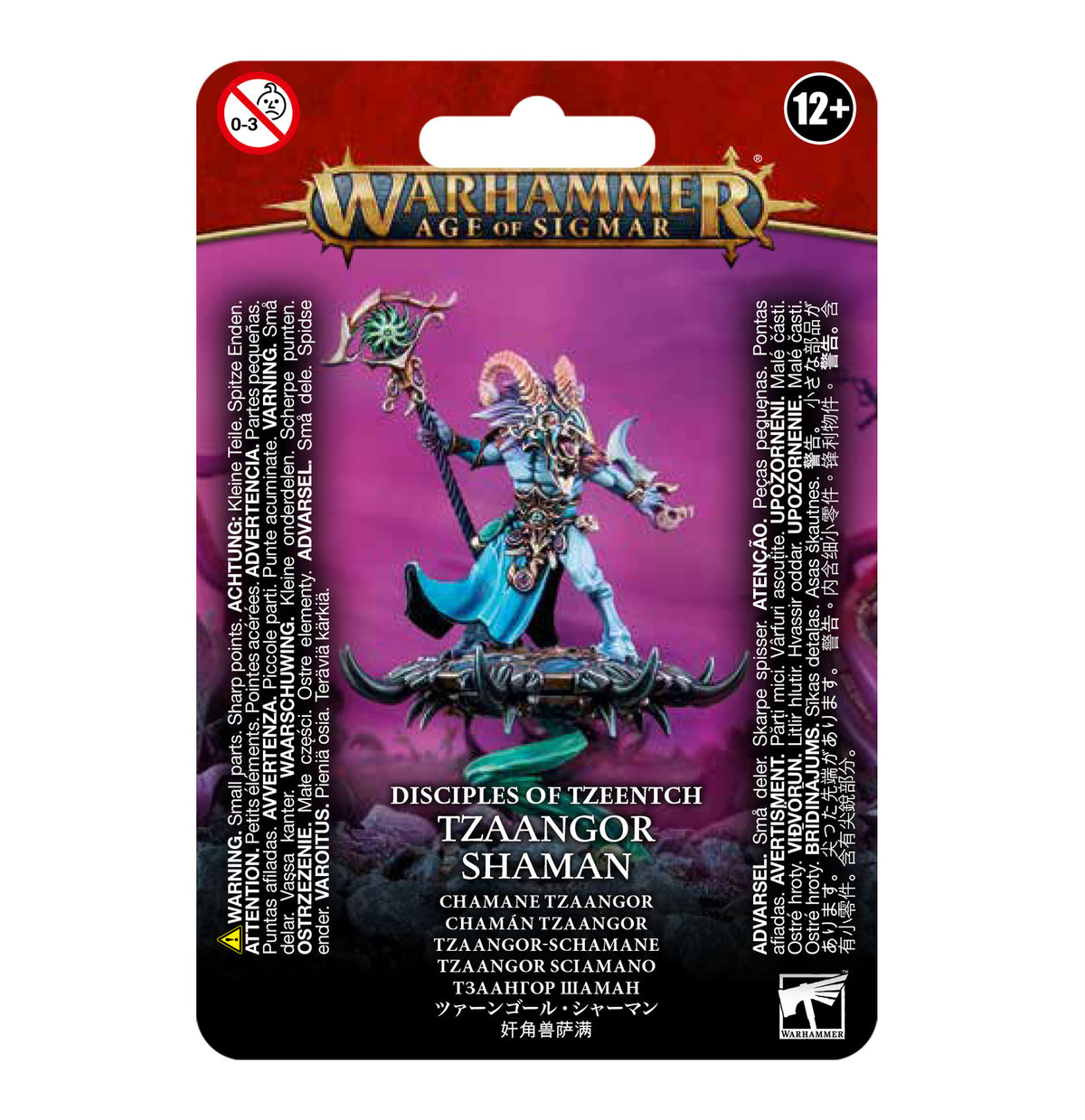 Warhammer Age of Sigmar – Disciples of Tzeentch: Tzaangor Shaman (83-76)
