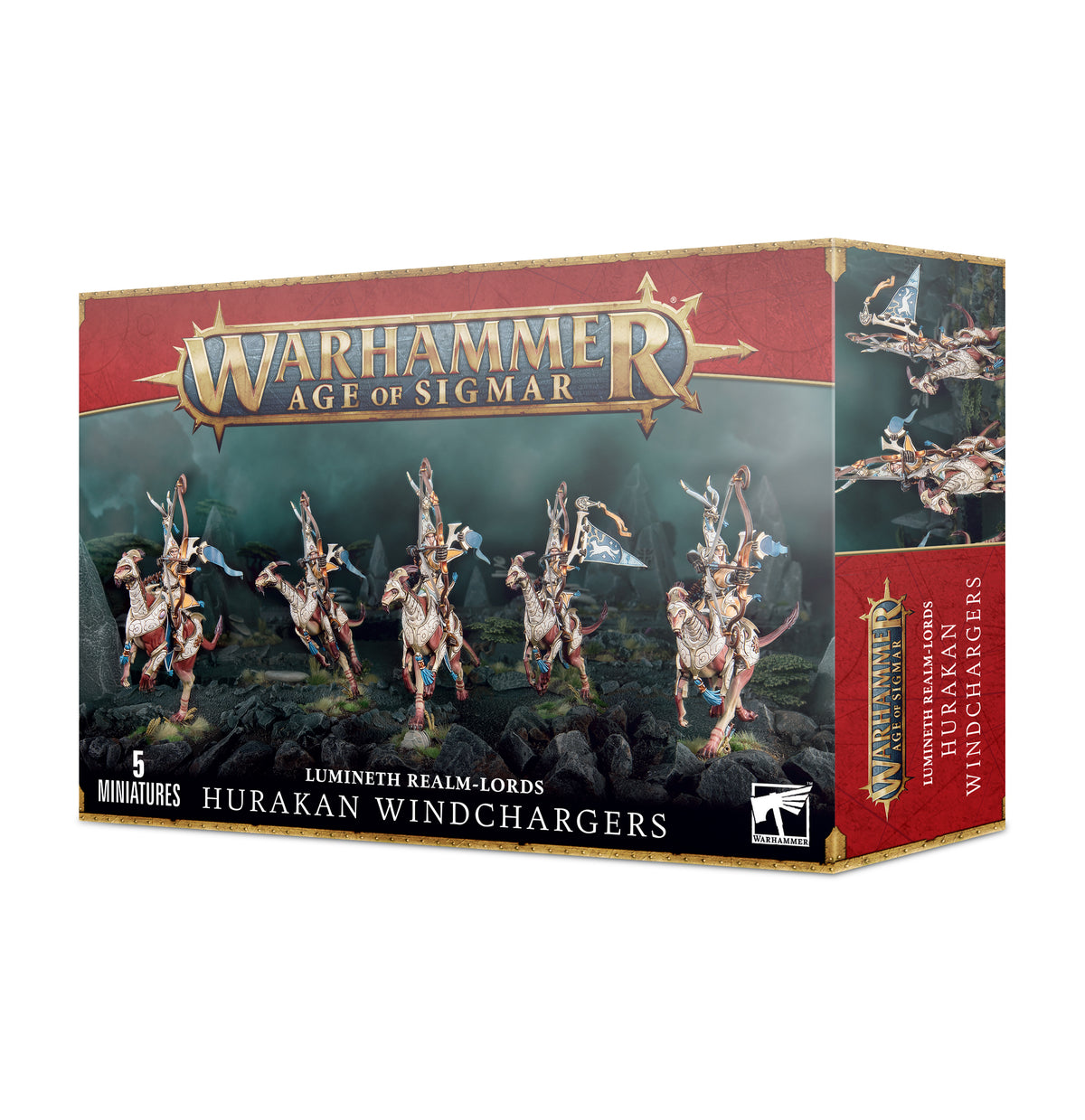 Warhammer Age of Sigmar – Lumineth Realm-lords: Hurakan Windchargers (87-21)