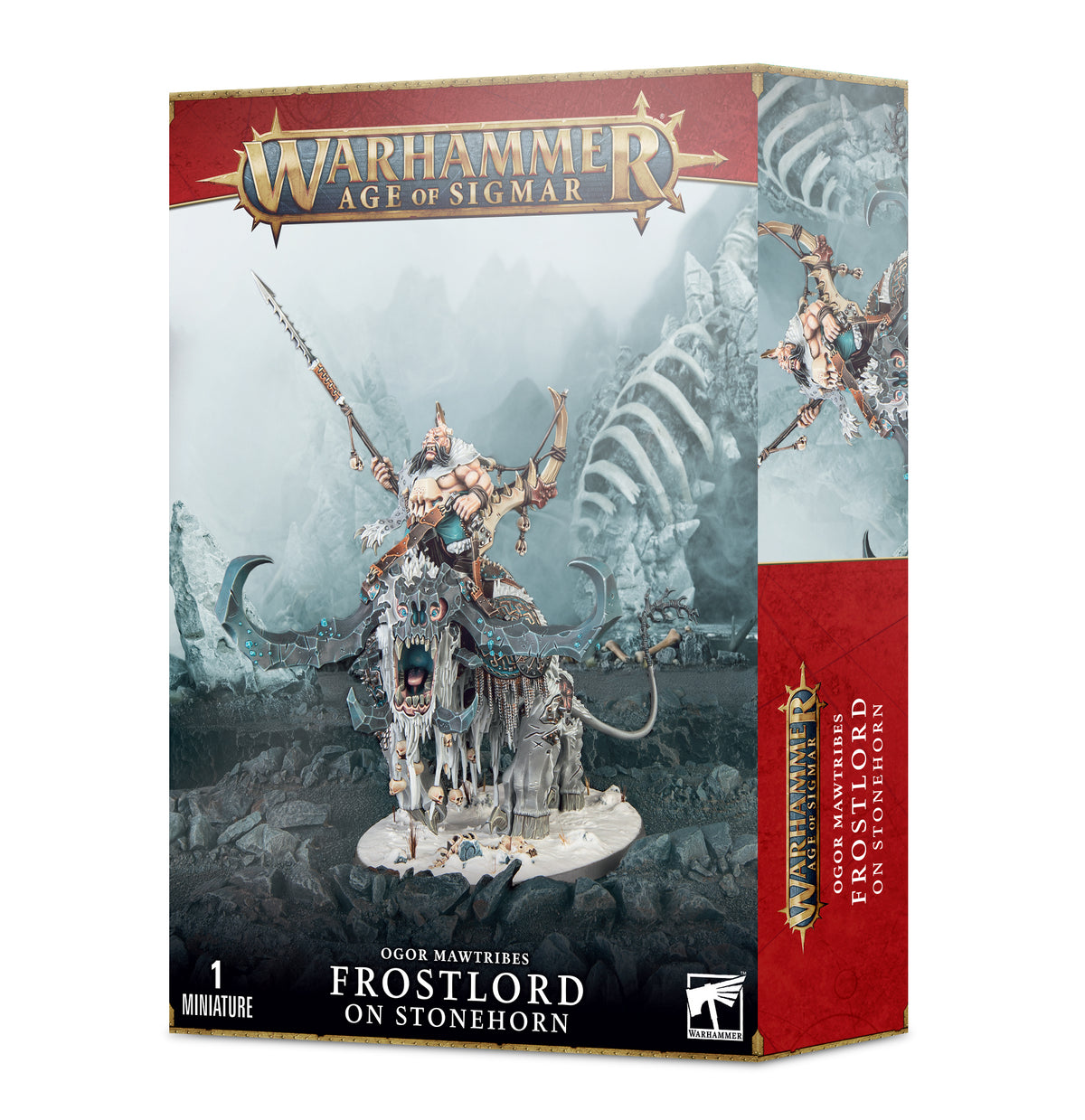 Warhammer Age of Sigmar – Ogor Mawtribes: Frostlord on Stonehorn (95-12)