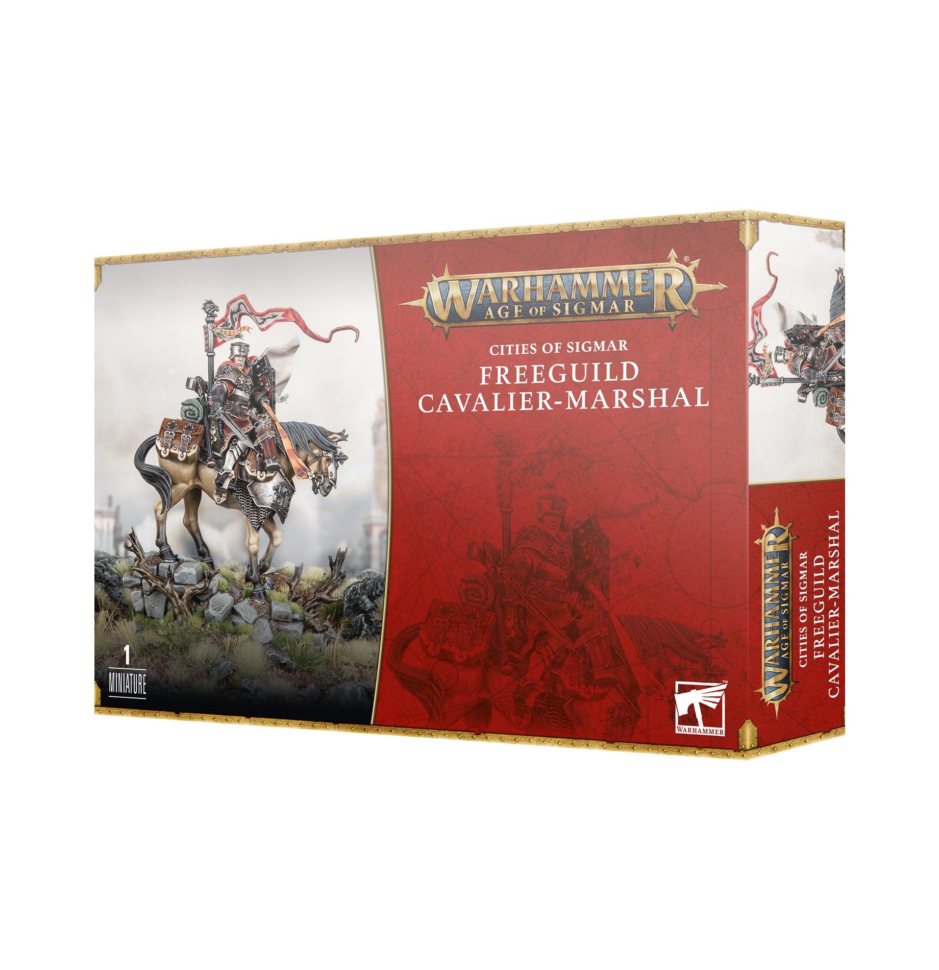 Warhammer Age of Sigmar – Cities of Sigmar: Freeguild Cavalier-Marshal (86-05)