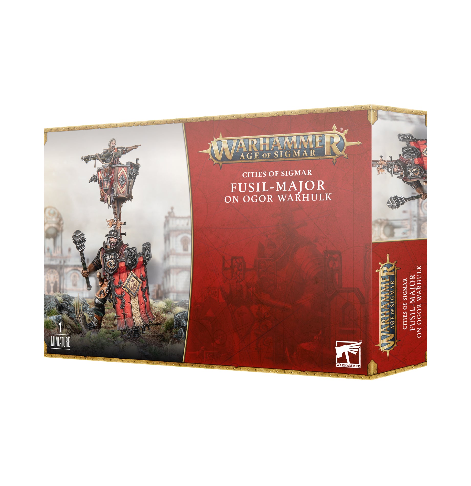 Warhammer Age of Sigmar – Cities of Sigmar: Fusil-Major on Ogor Warhulk (86-20)