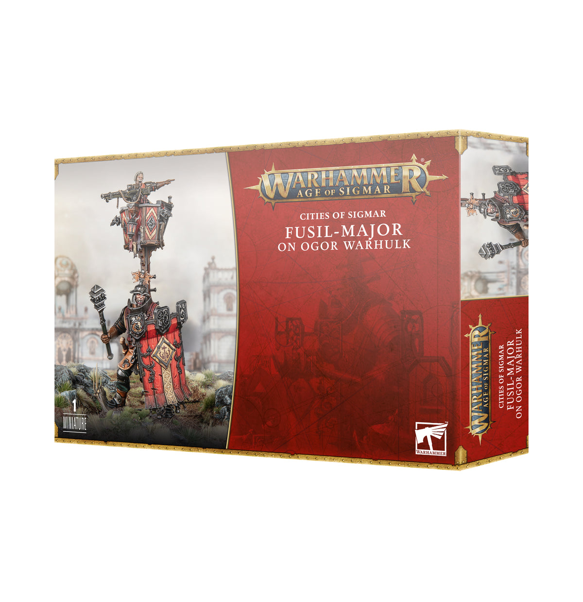 Warhammer Age of Sigmar – Cities of Sigmar: Fusil-Major on Ogor Warhulk (86-20)