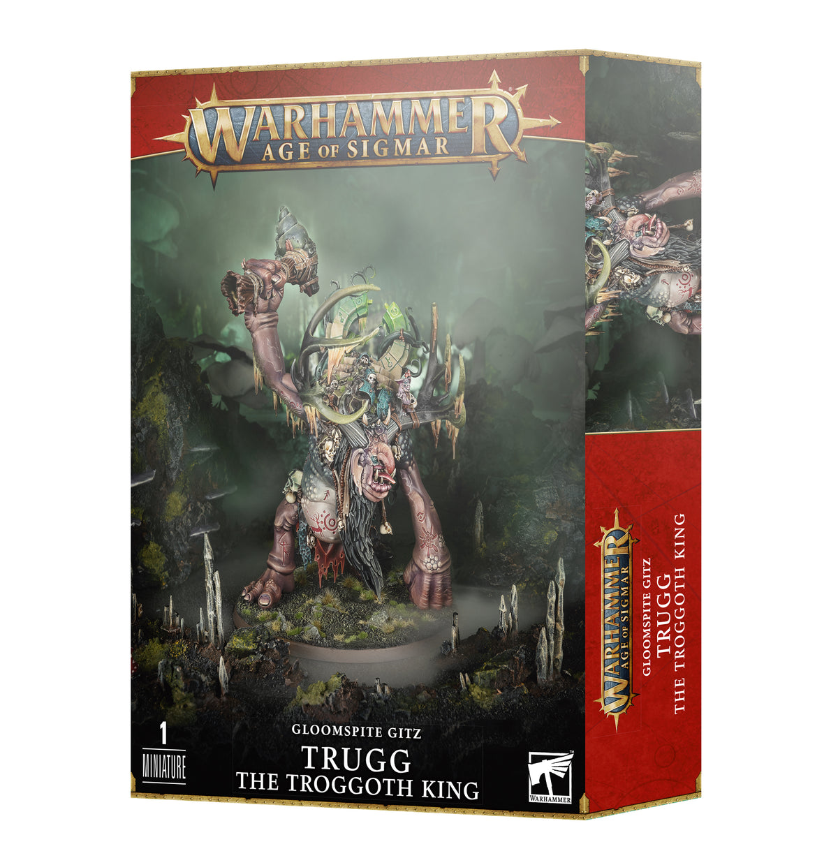 Warhammer Age of Sigmar – Gloomspite Gitz: Trugg the Troggoth King (89-54)