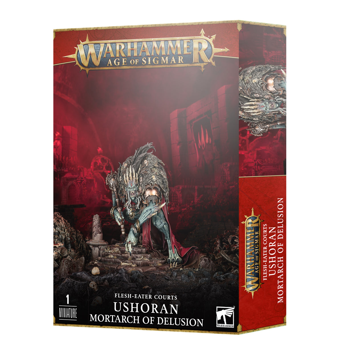 Warhammer Age of Sigmar – Flesh-eater Courts: Ushoran, Mortarch of Delusion (91-71)