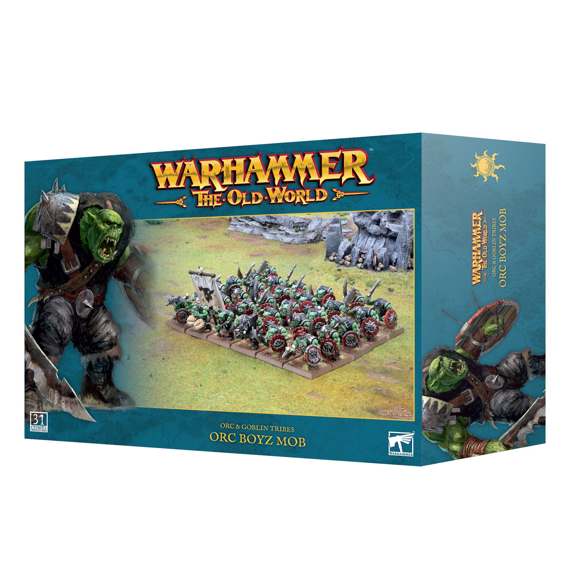Warhammer: The Old World – Orc & Goblin Tribes: Orc Boyz Mob (09-02)