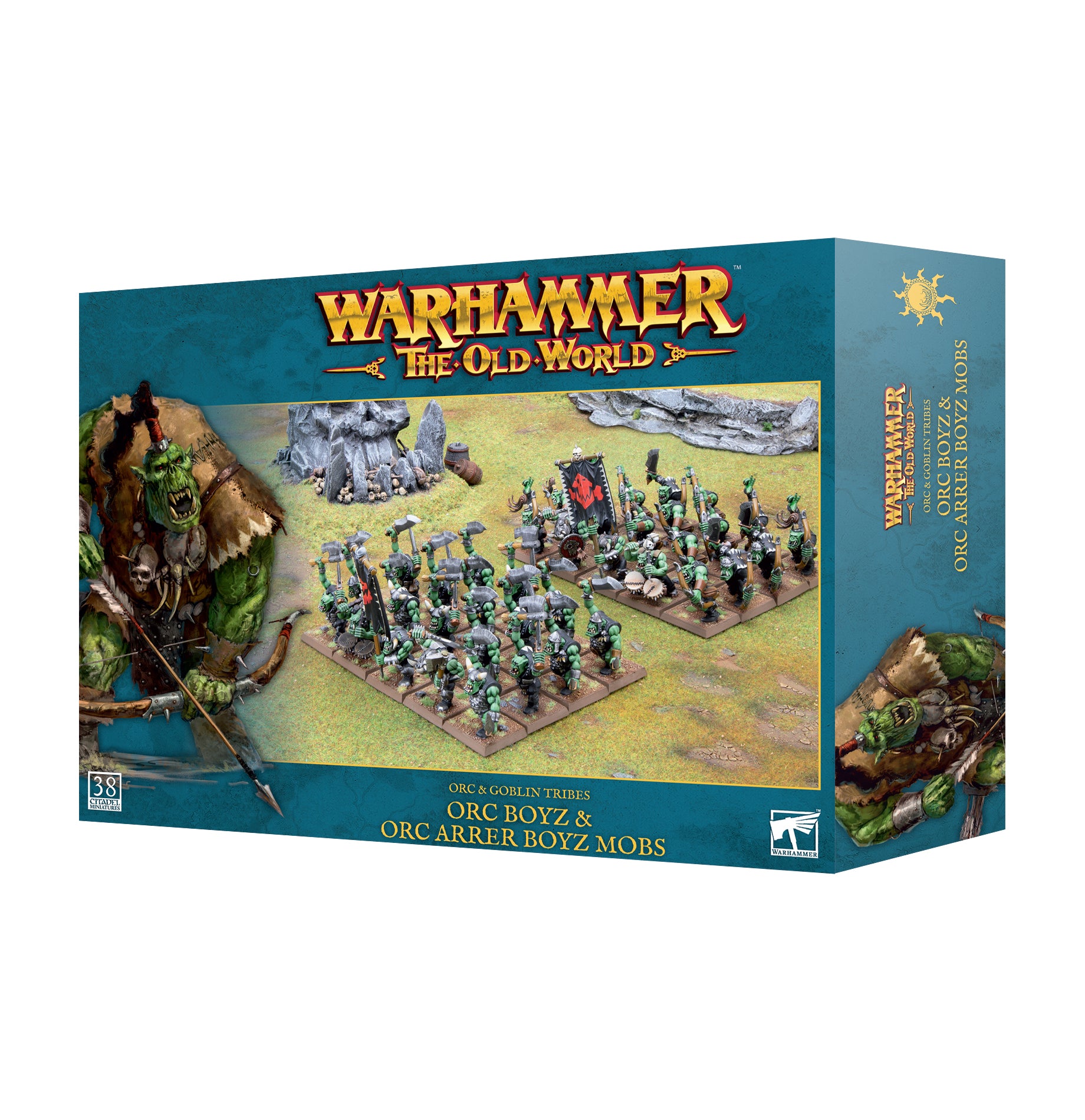 Warhammer: The Old World – Orc & Goblin Tribes: Orc Boyz & Orc Arrer Boyz Mobs (09-03)