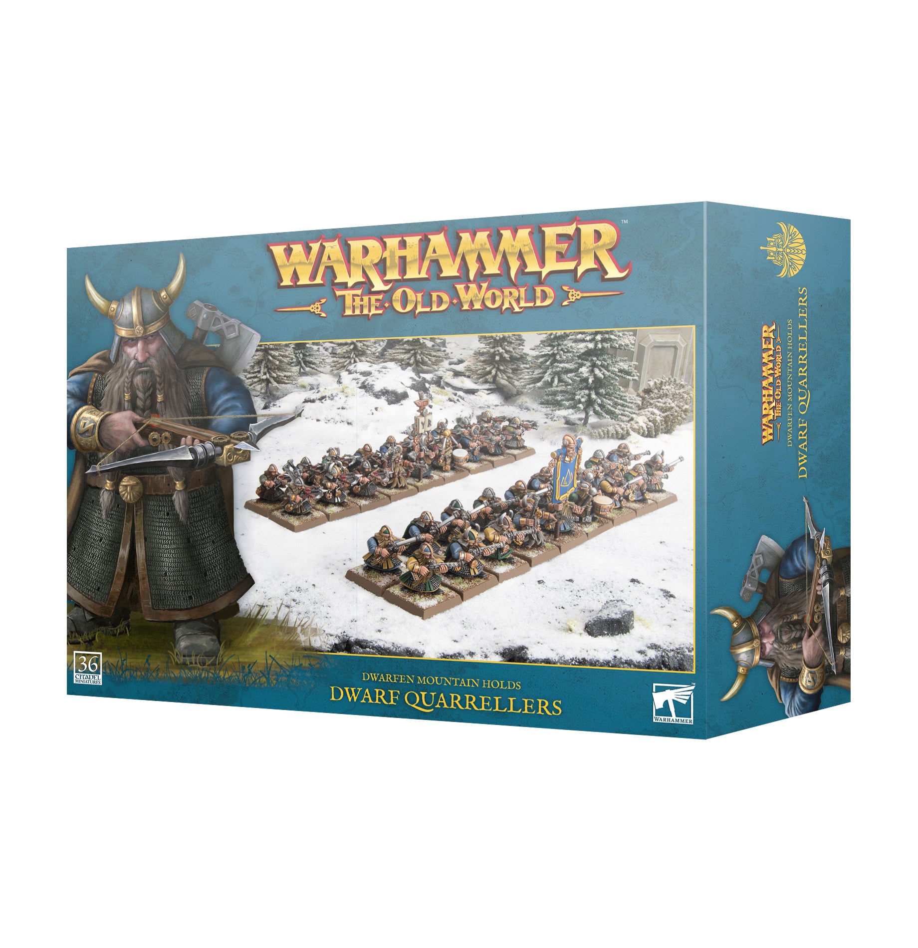 Warhammer: The Old World – Dwarfen Mountain Holds: Dwarf Quarrellers (10-08)