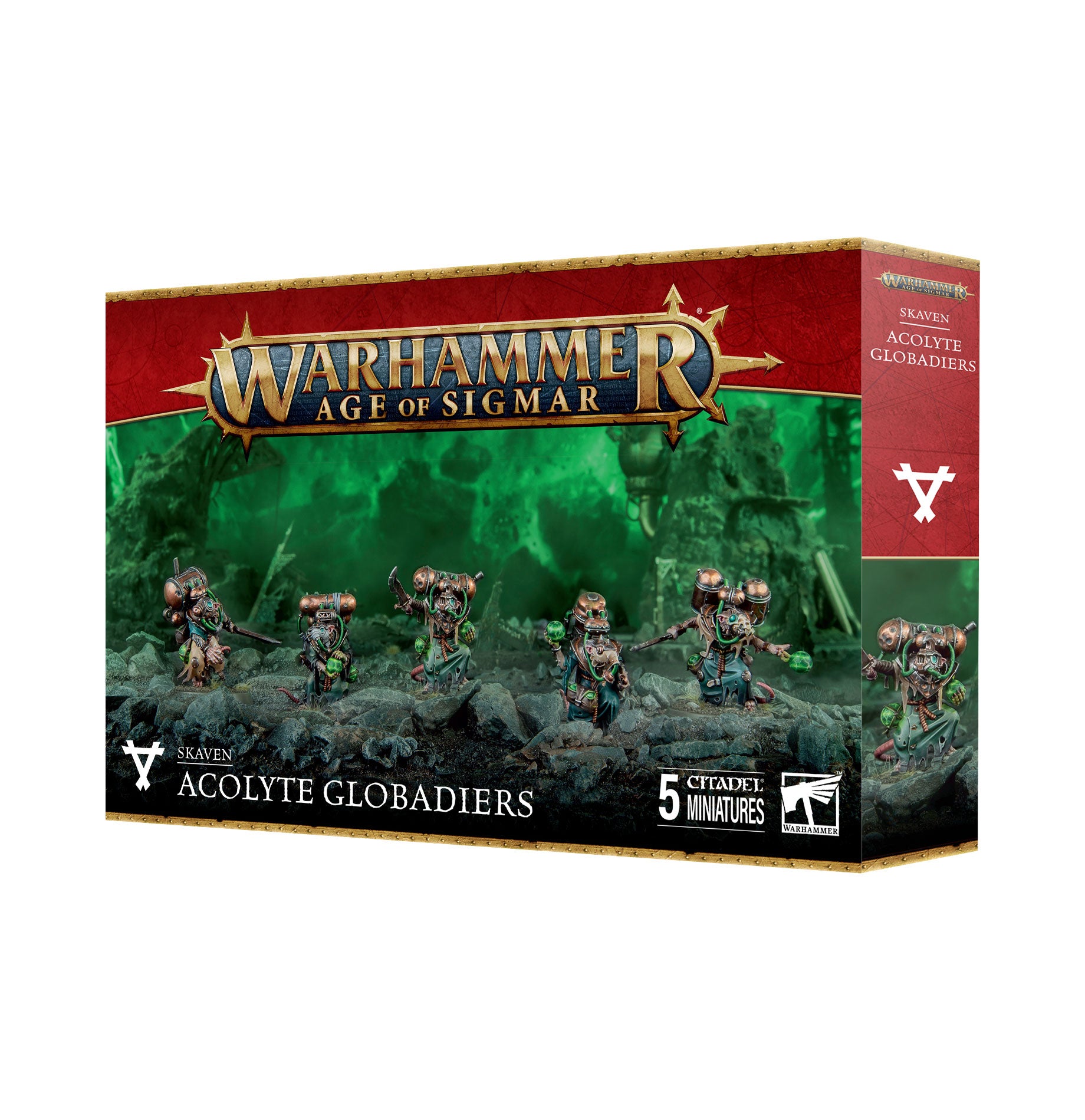 Warhammer Age of Sigmar: Skaven – Poisoned Wind Globadiers (90-47)