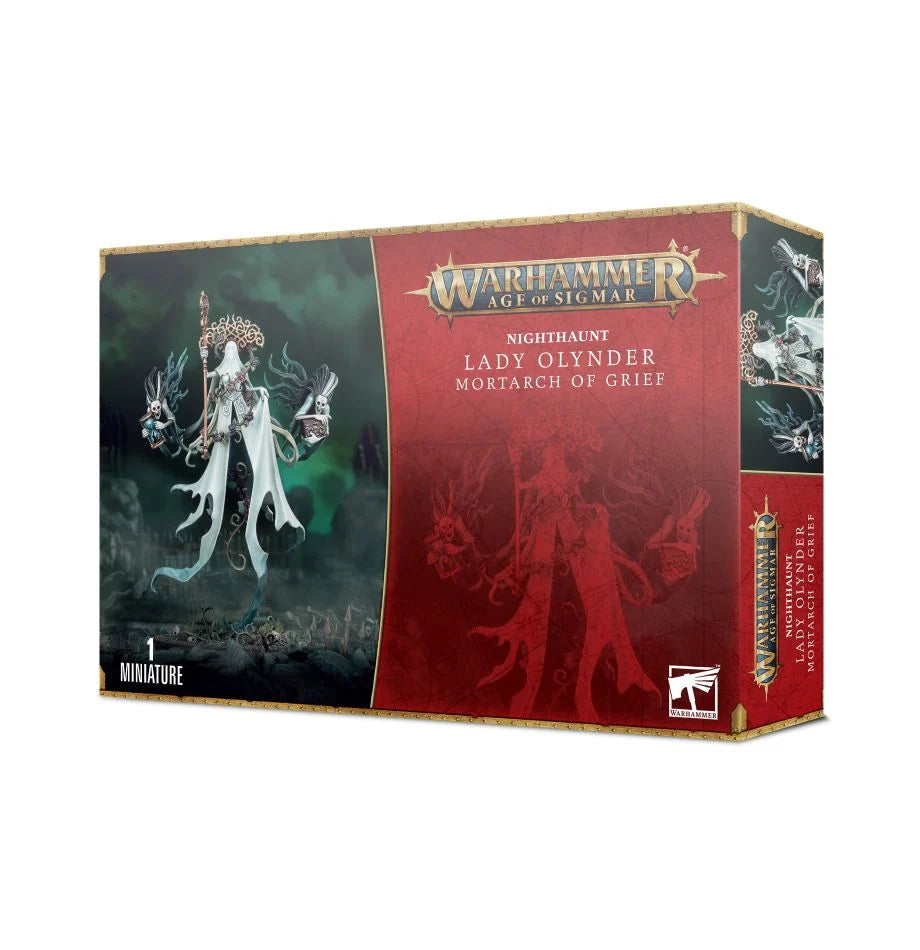 Warhammer Age of Sigmar – Nighthaunt: Lady Olynder, Mortarch of Grief (91-25)