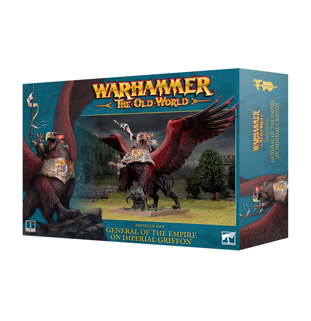 Warhammer: The Old World – Empire of Man: General of the Empire on Imperial Griffon (06-103)