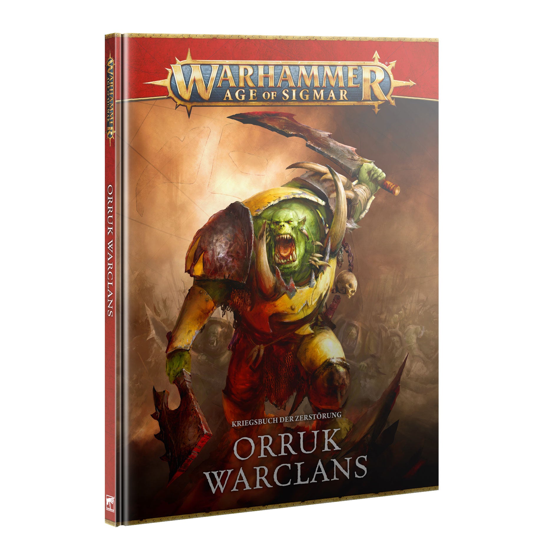 Warhammer Age of Sigmar – Battletome: Orruk Warclans (German) (89-01-DE)