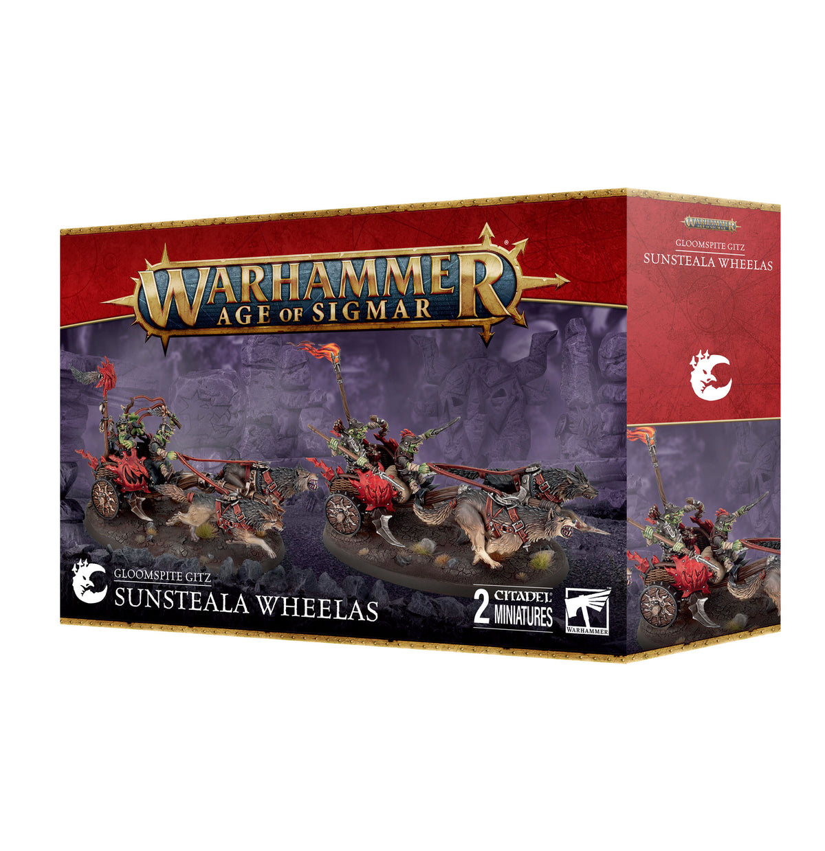 Warhammer Age of Sigmar – Gloomspite Gitz: Sunsteala Wheelas (89-89)