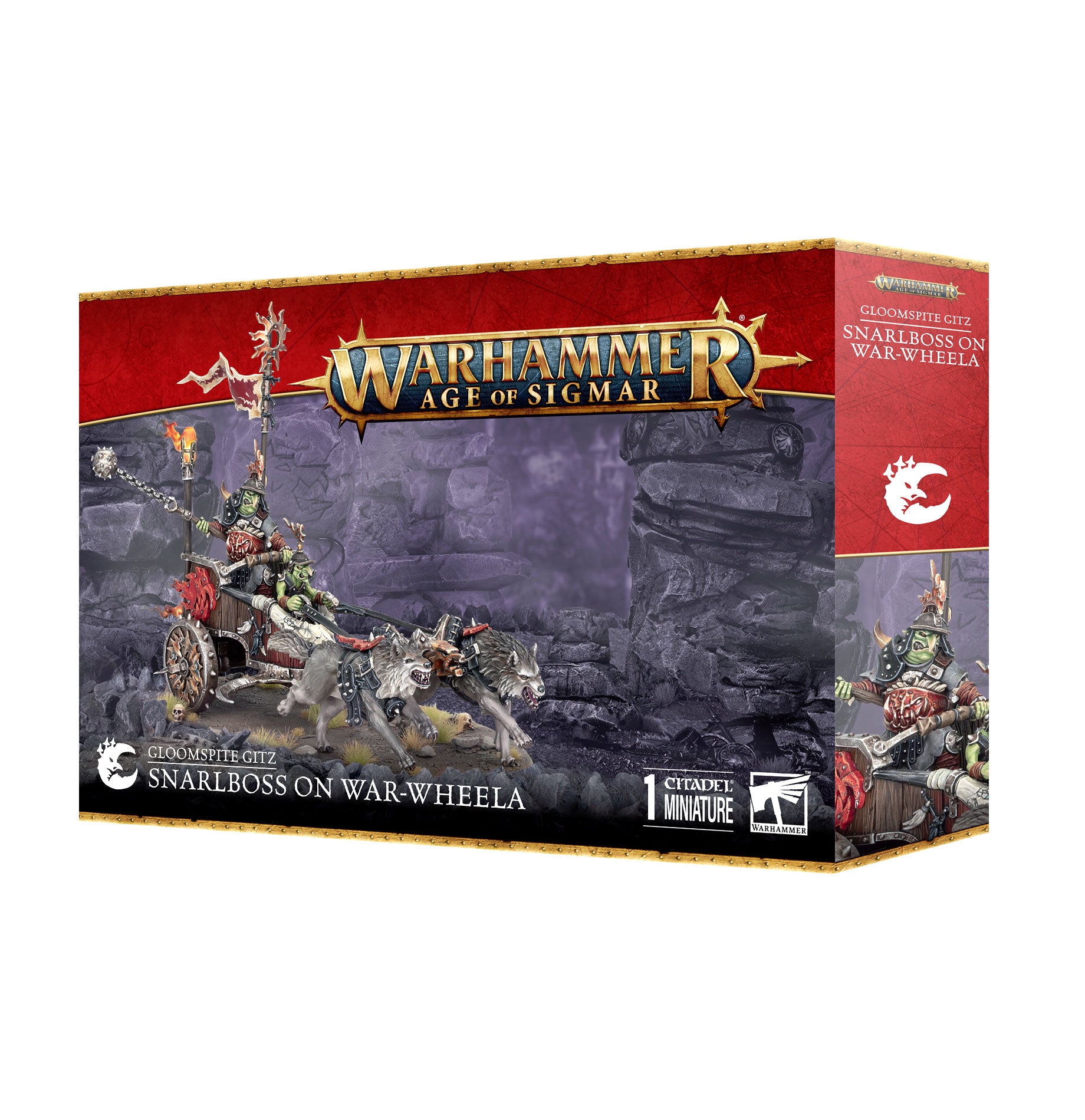 Warhammer Age of Sigmar – Orruk Warclans: Tuskboss on Maw-Grunta (89-81)