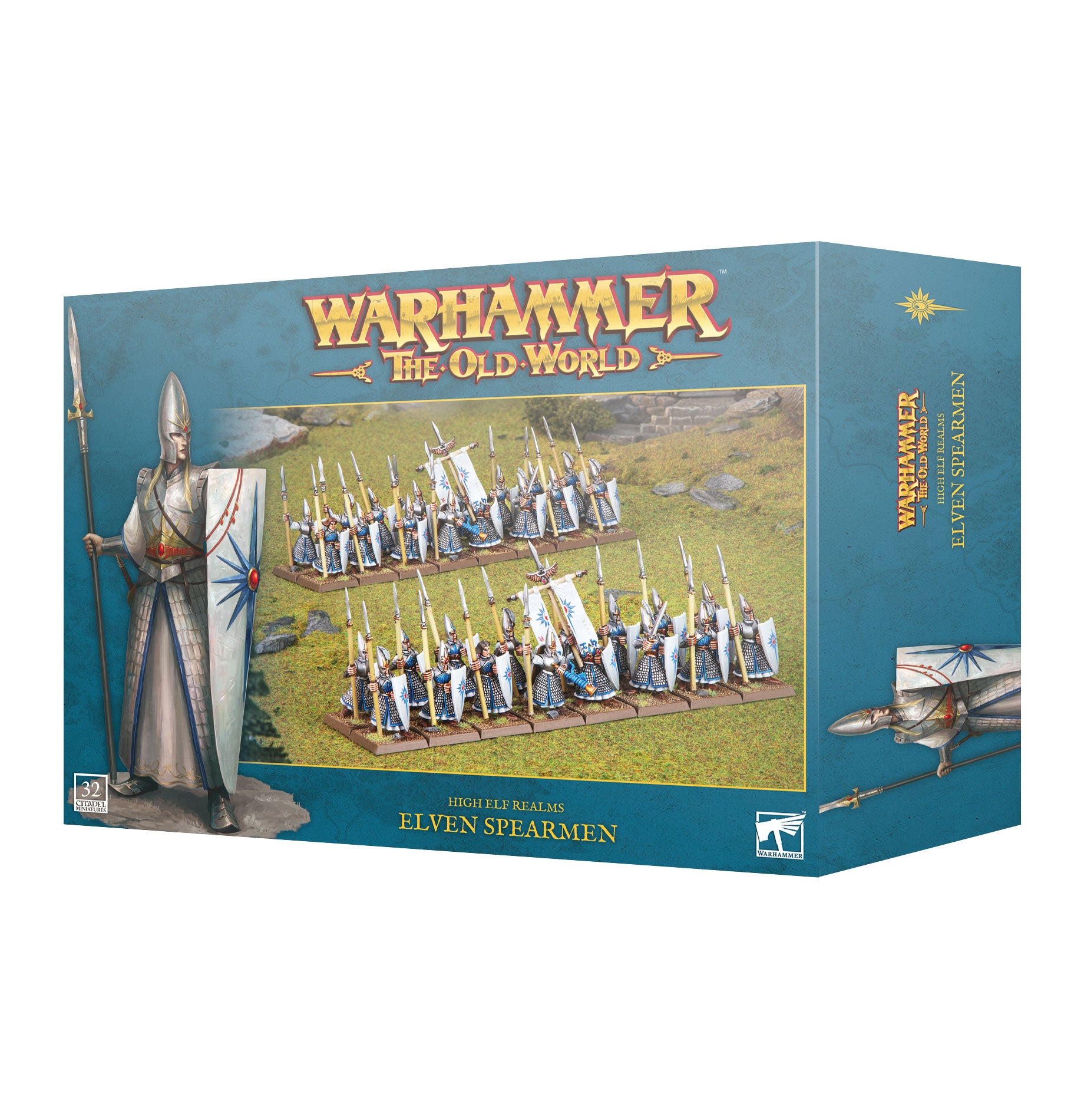 Warhammer: The Old World – High Elf Realms: Elven Spearmen (13-15)