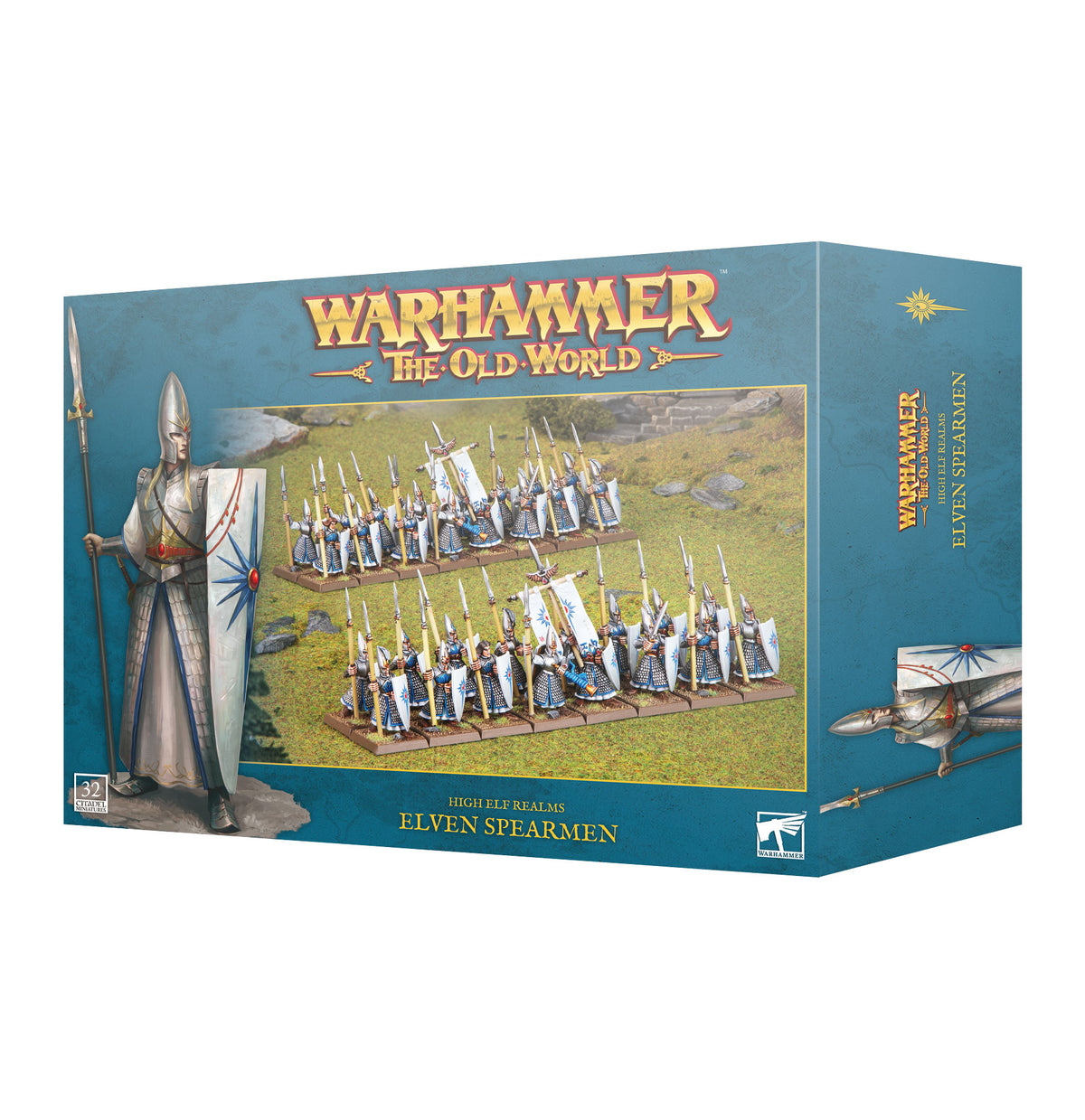 Warhammer: The Old World – High Elf Realms: Elven Spearmen (13-15)