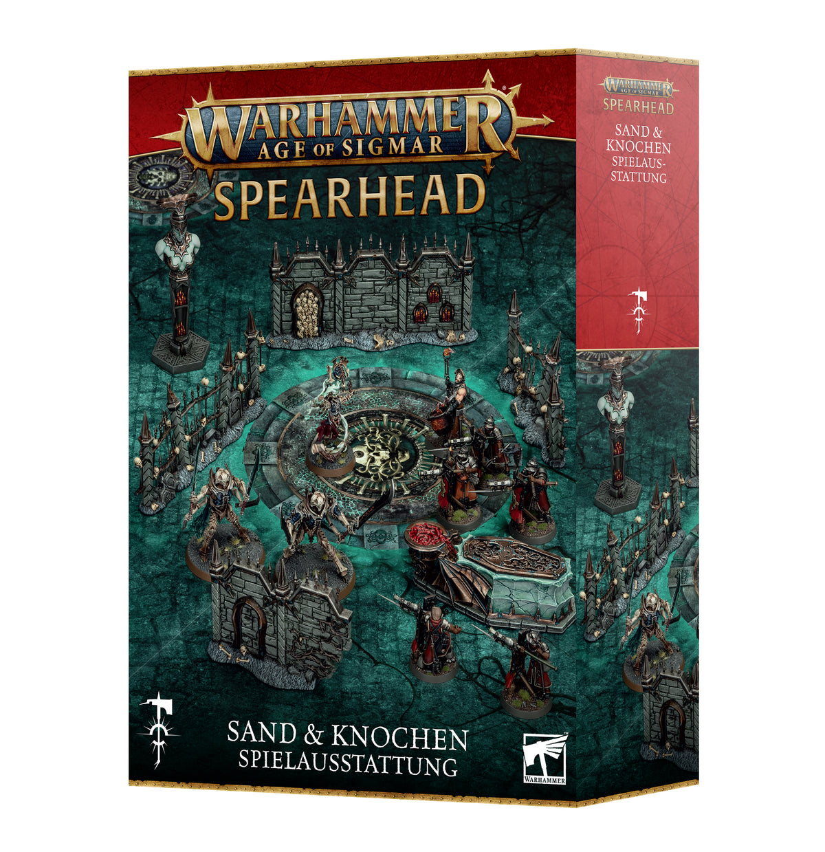 Warhammer Age of Sigmar – Sand and Bone Gaming Pack (Deutsch) (80-57-DE)