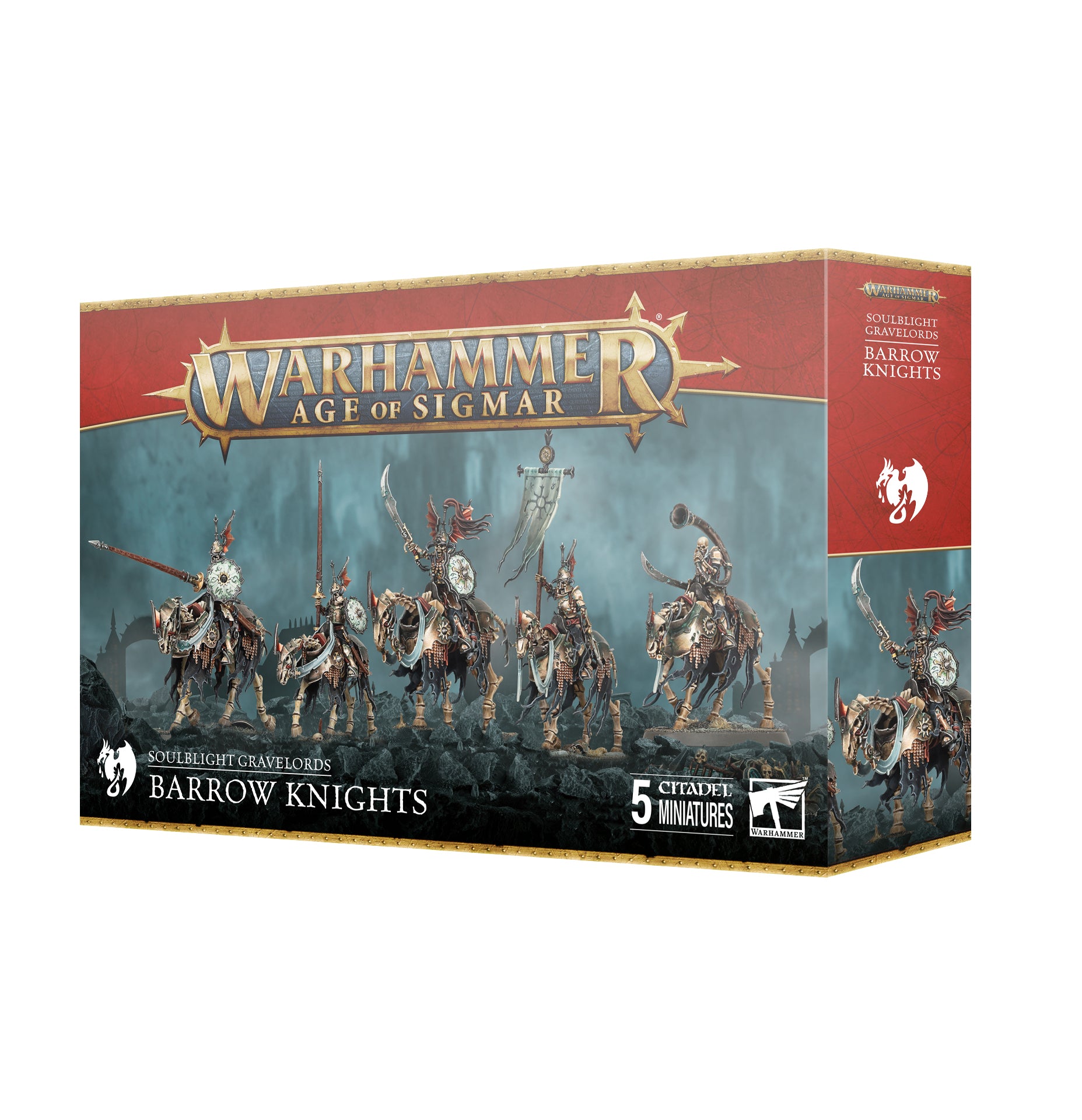 Warhammer Age of Sigmar – Soulblight Gravelords: Black Knights (91-85)
