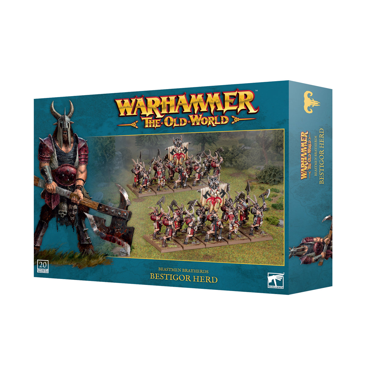 Warhammer: The Old World – Beastmen Brayherds: Bestigor Herd (08-104)