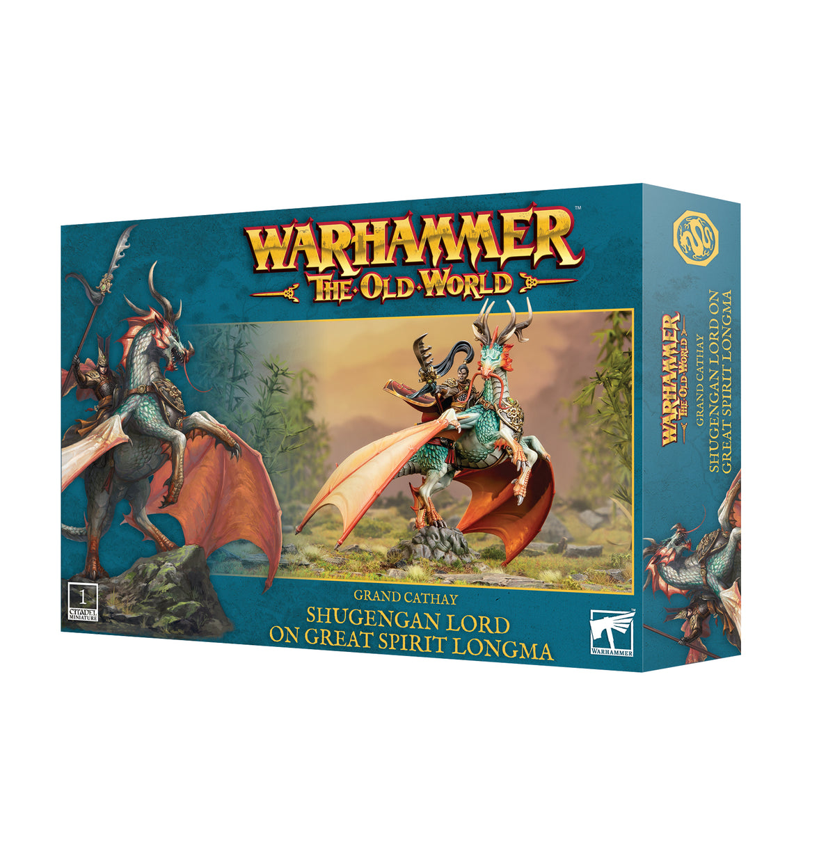 Warhammer: The Old World – Grand Cathay: Shugengan Lord on Great Spirit Longma (06-207)