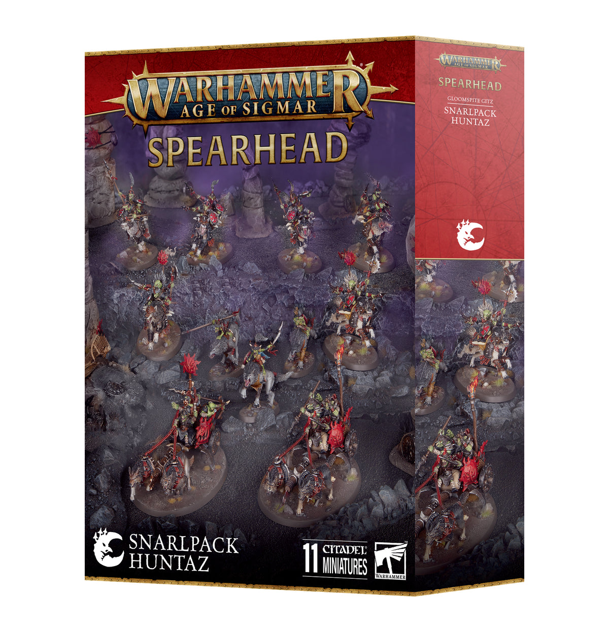 Warhammer Age of Sigmar – Spearhead: Snarlpack Huntaz (70-894)