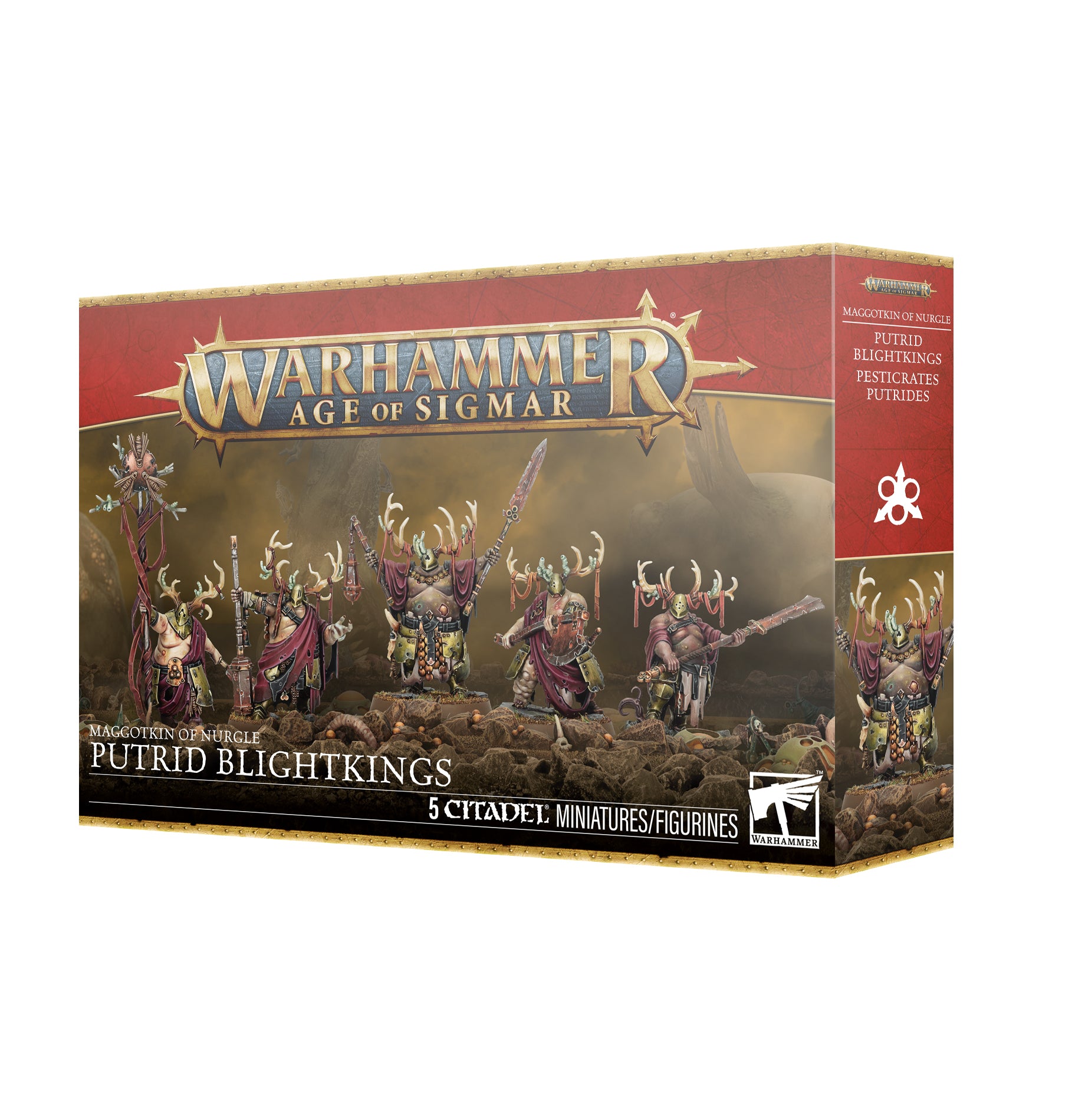Maggotkin of Nurgle: Putrid Plague Kings (83-28)