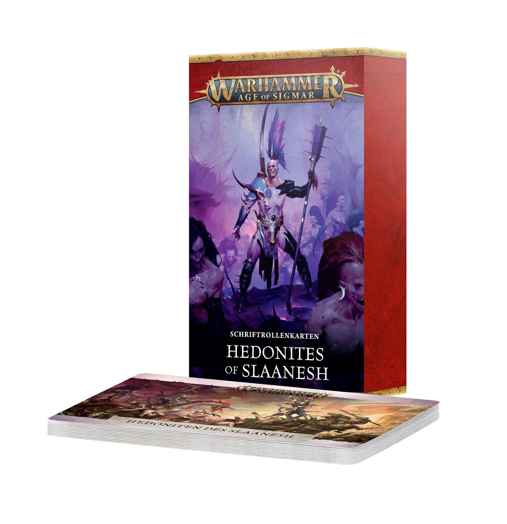 Warhammer: Age of Sigmar – Warscroll Cards: Hedonites of Slaanesh (Deutsch) (83-71)
