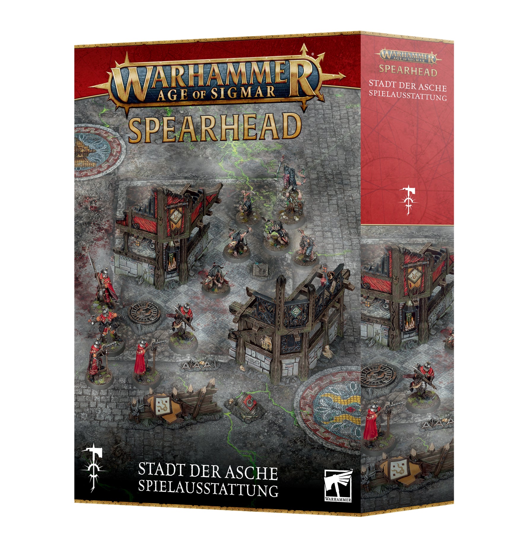 Warhammer: Age of Sigmar – City of Ash Gaming Pack (Deutsch) (80-58)