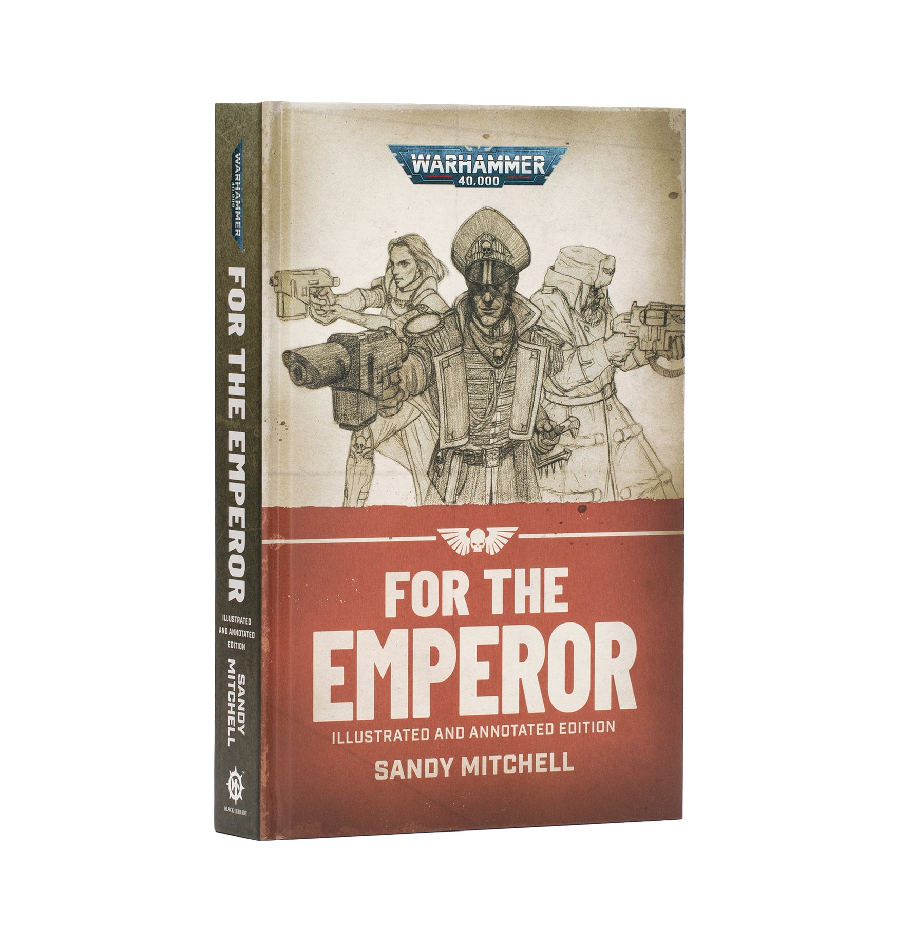 Black Library: Ciaphas Cain – For the Emperor! (Illustrated Hardback)