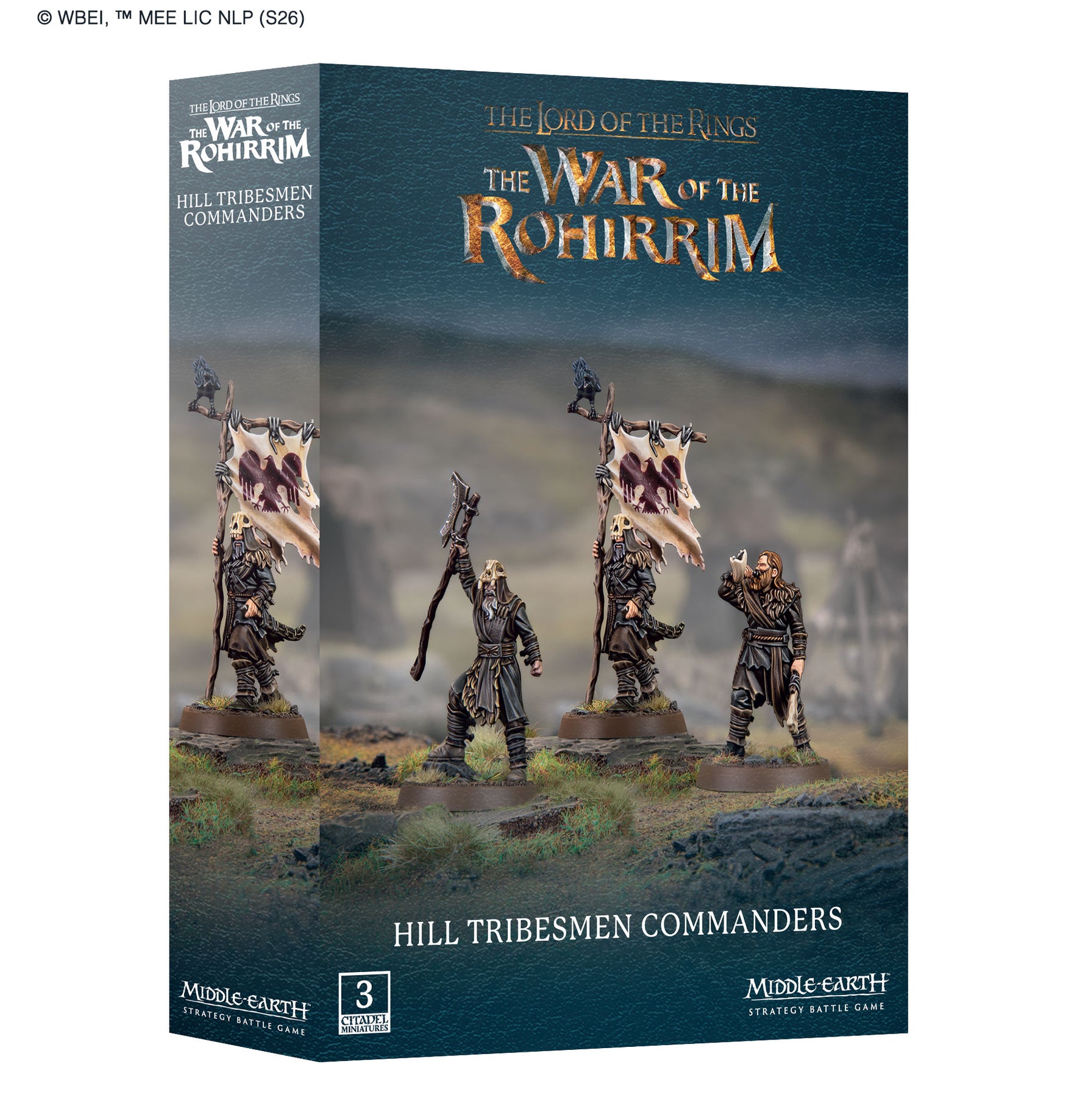 Middle-Earth SBG – Hill Tribesmen Commanders (30-101)