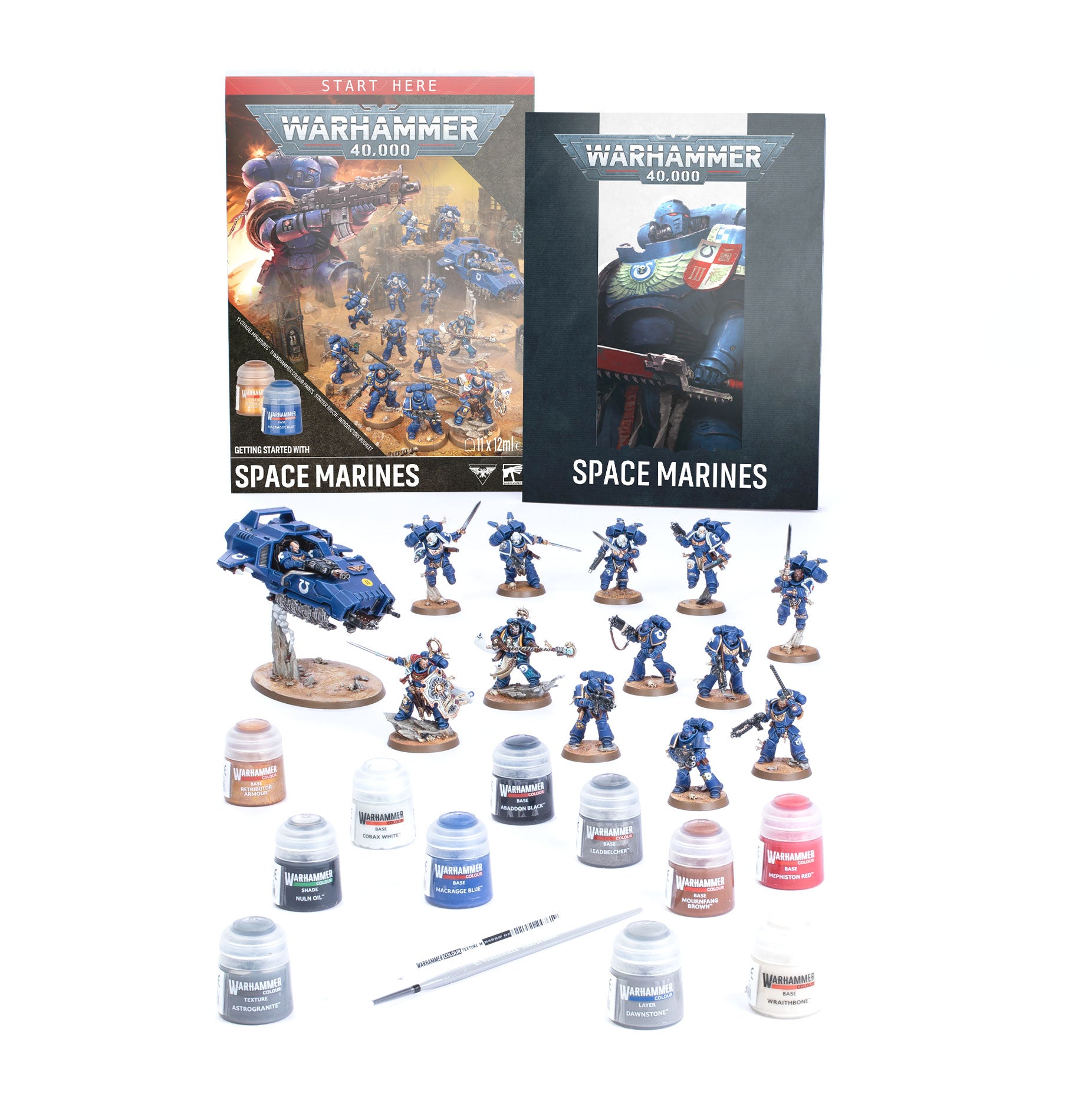 Warhammer 40,000 – Getting Started with Space Marines (English) (60-52)