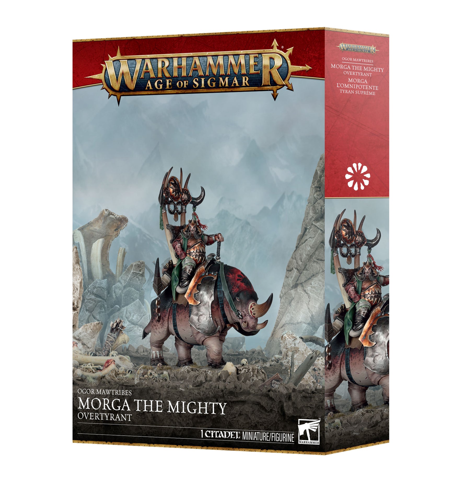 Ogor Mawtribes: Morga the Mighty, Overtyrant / Tyrant on Gutthorn (95-27)