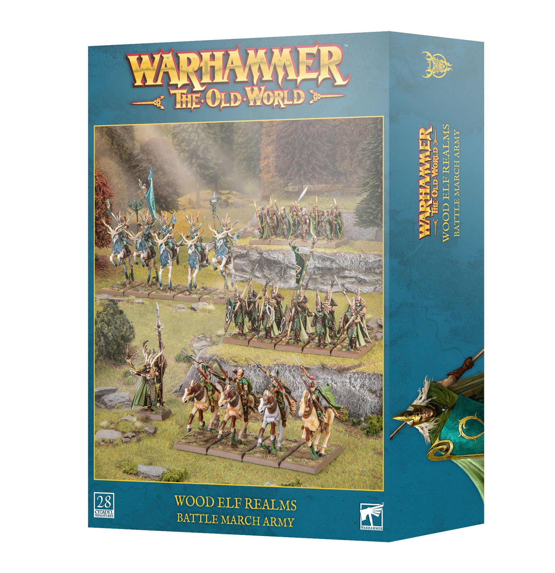 Warhammer: The Old World – Wood Elf Realms: Battle March Army (13-110)