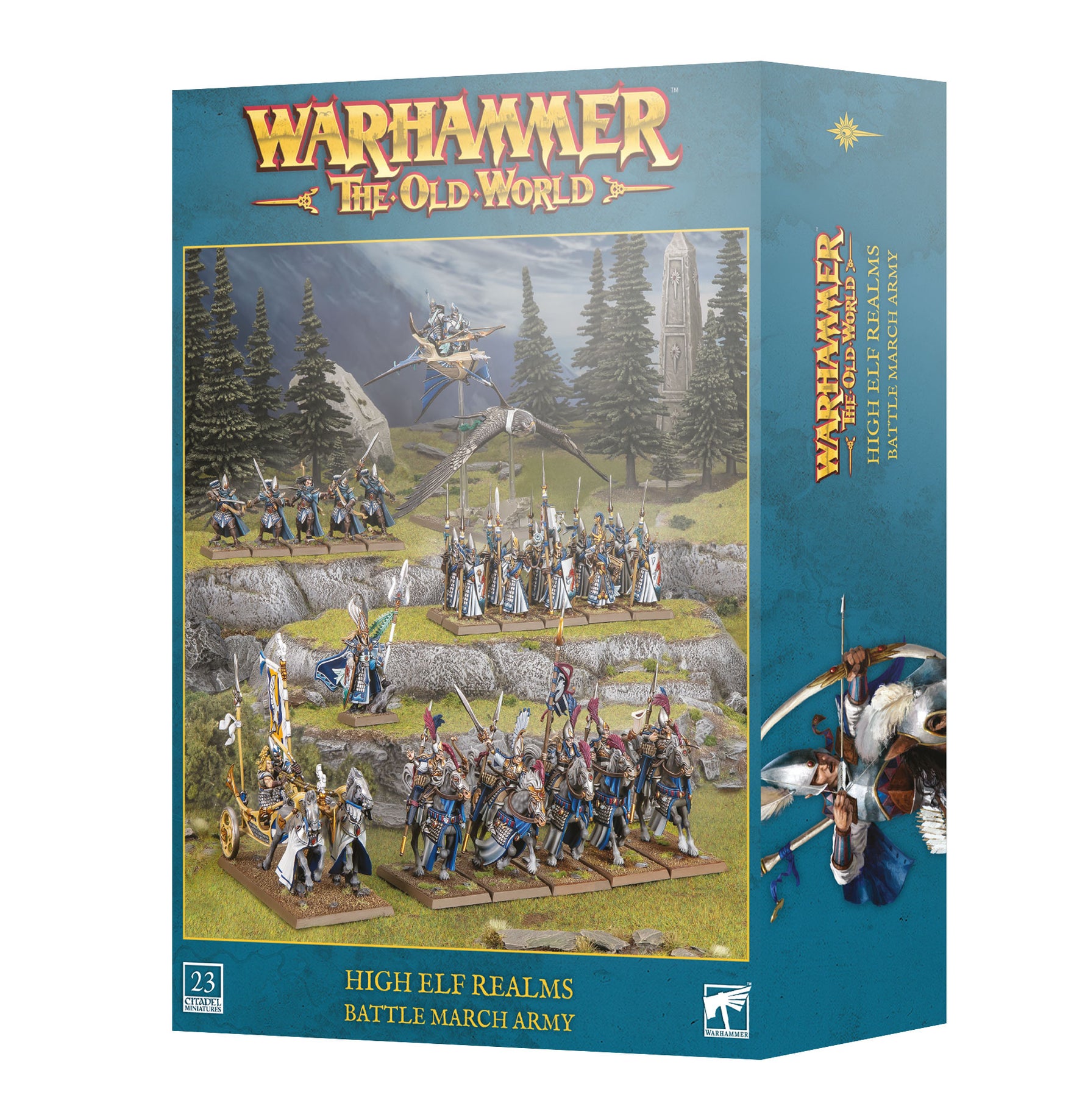 Warhammer: The Old World – High Elf Realms: Battle March Army (13-23)