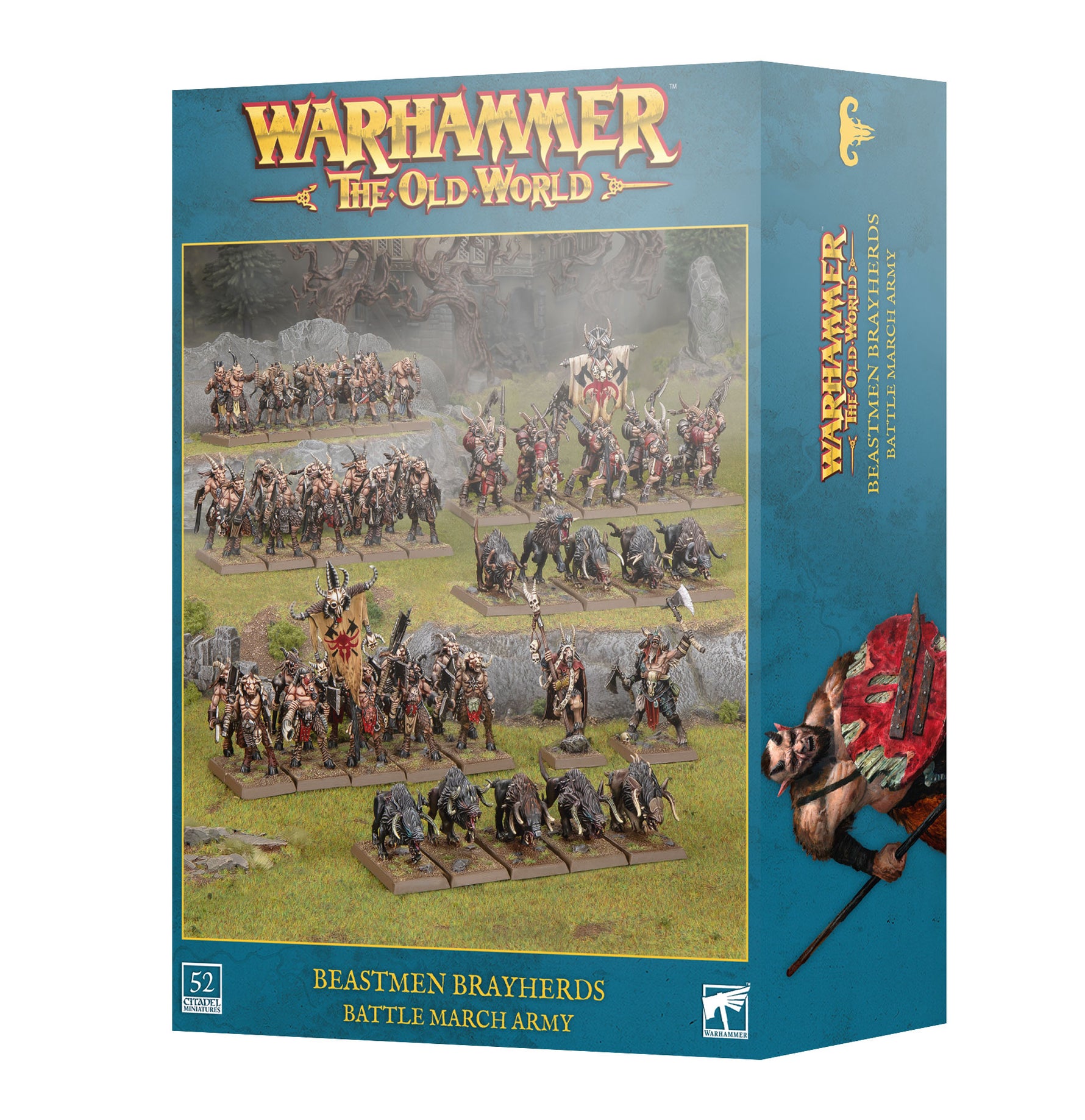 Warhammer: The Old World – Beastmen Brayherds: Battle March Army (08-112)