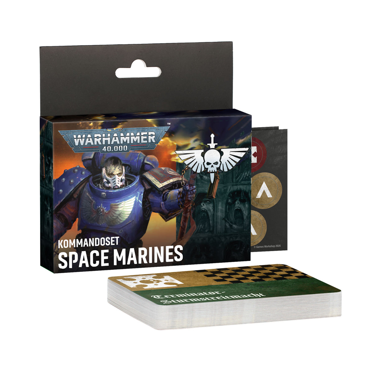 Warhammer 40.000 – Command Pack: Space Marines (German) (48-02-DE)