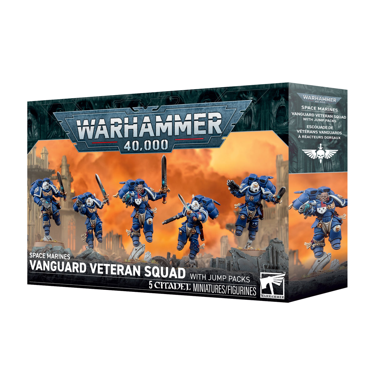 Warhammer 40.000 – Space Marines: Vanguard Veteran Squad with Jump Packs (48-106)