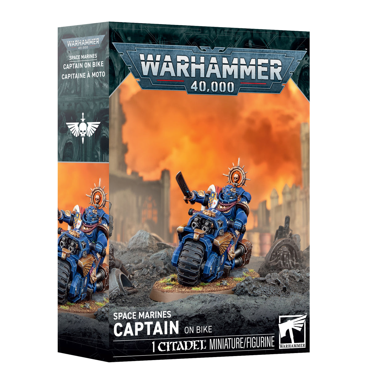 Warhammer 40.000 – Space Marines: Captain on Bike (48-113)